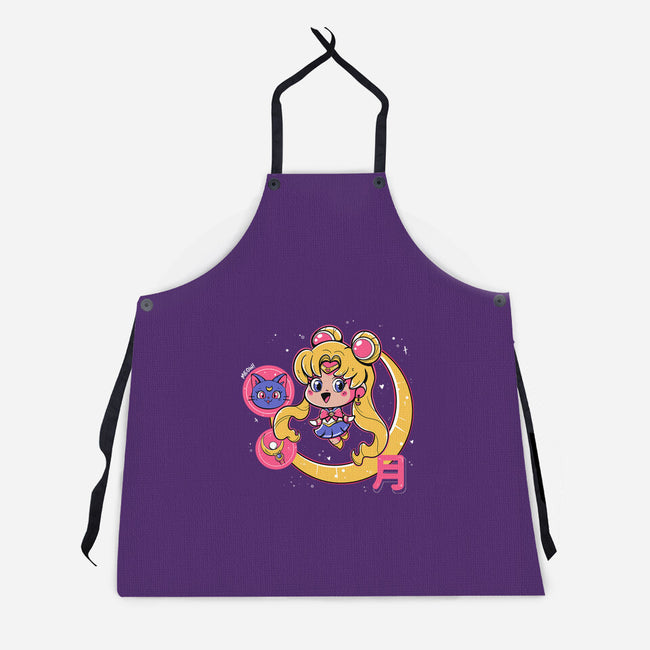 Cute Sailor Moon-Unisex-Kitchen-Apron-Ca Mask