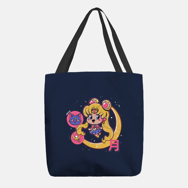 Cute Sailor Moon-None-Basic Tote-Bag-Ca Mask