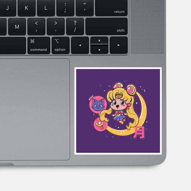 Cute Sailor Moon-None-Glossy-Sticker-Ca Mask