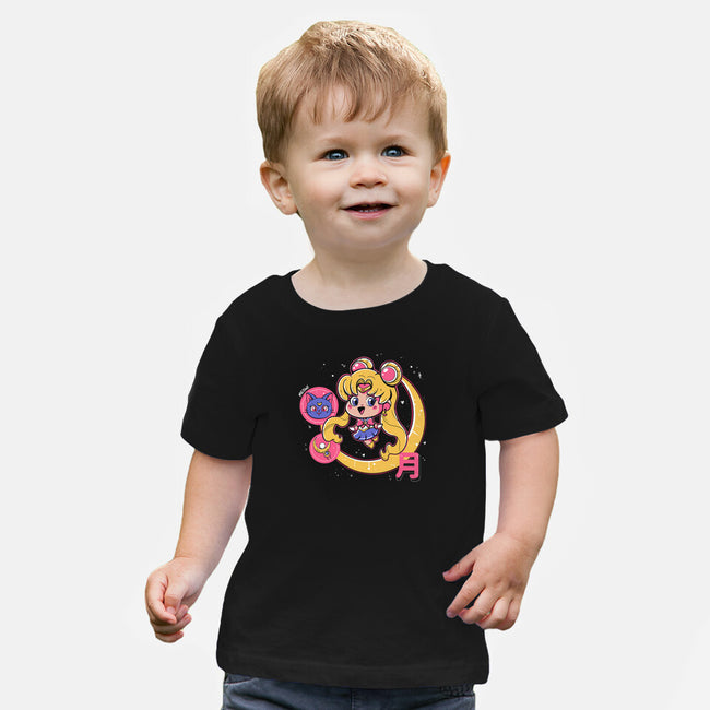 Cute Sailor Moon-Baby-Basic-Tee-Ca Mask