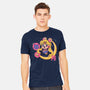 Cute Sailor Moon-Mens-Heavyweight-Tee-Ca Mask