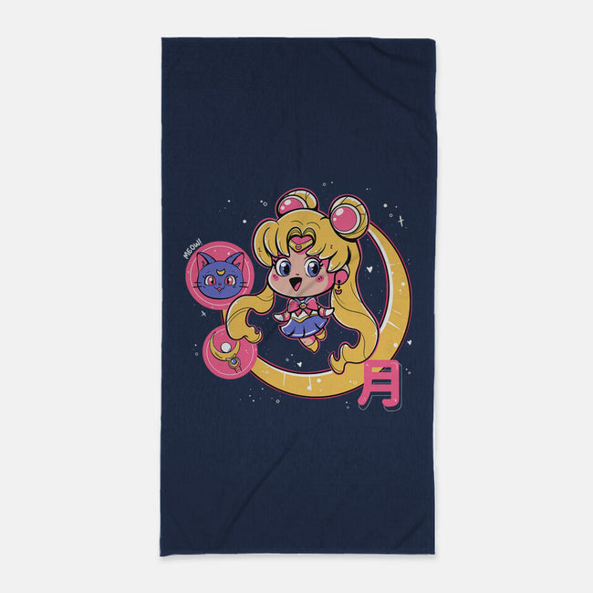 Cute Sailor Moon-None-Beach-Towel-Ca Mask