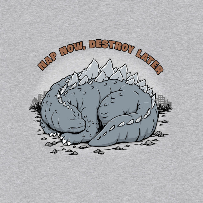 Nap Now Destroy Later-Unisex-Crew Neck-Sweatshirt-pigboom