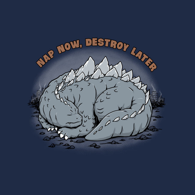 Nap Now Destroy Later-None-Polyester-Shower Curtain-pigboom