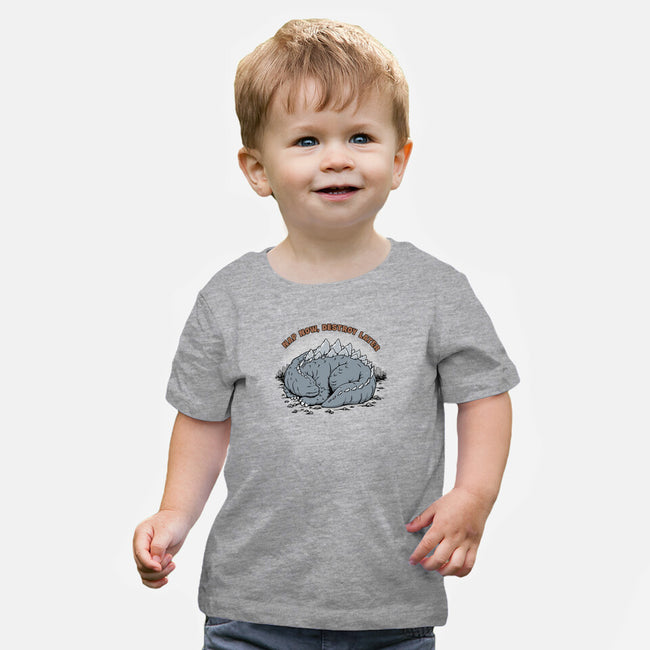 Nap Now Destroy Later-Baby-Basic-Tee-pigboom