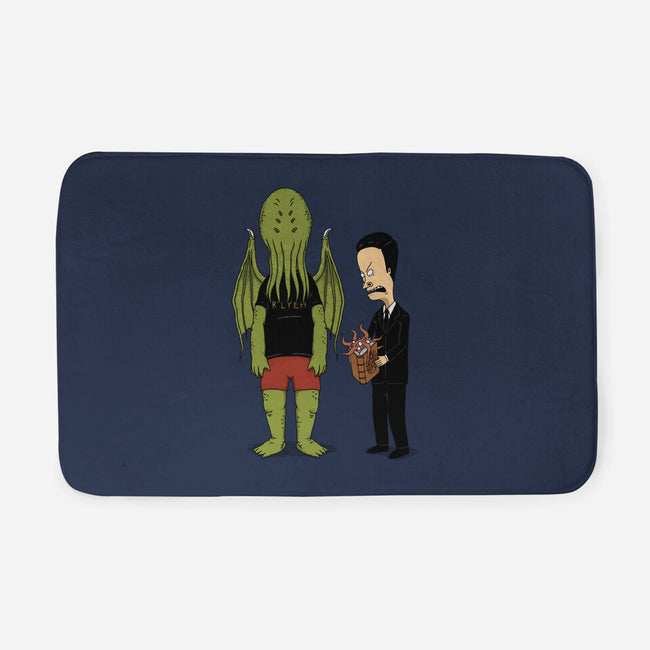 Cosmic Horror Is Cool-None-Memory Foam-Bath Mat-pigboom