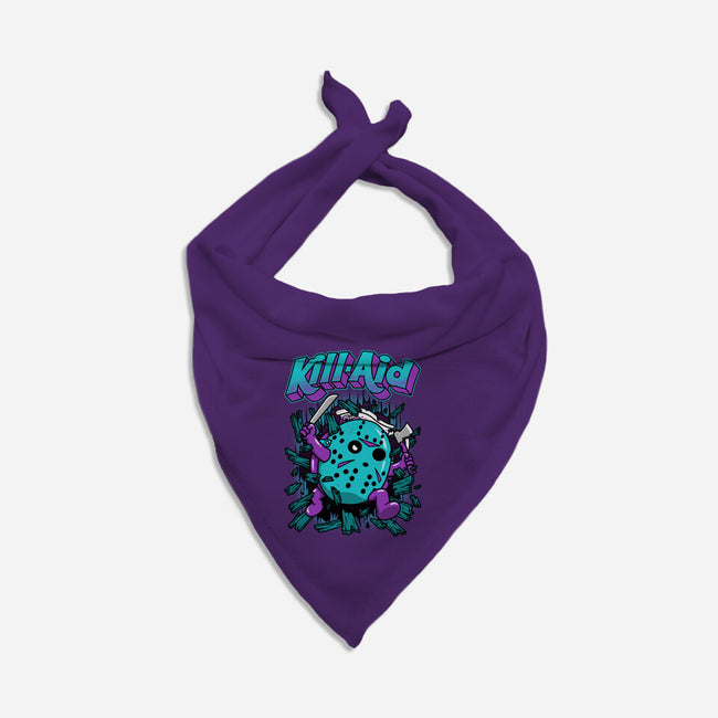 Kill-Aid Purple-Cat-Bandana-Pet Collar-pigboom