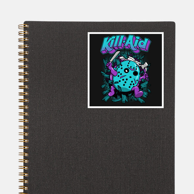 Kill-Aid Purple-None-Glossy-Sticker-pigboom