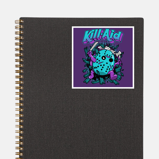 Kill-Aid Purple-None-Glossy-Sticker-pigboom