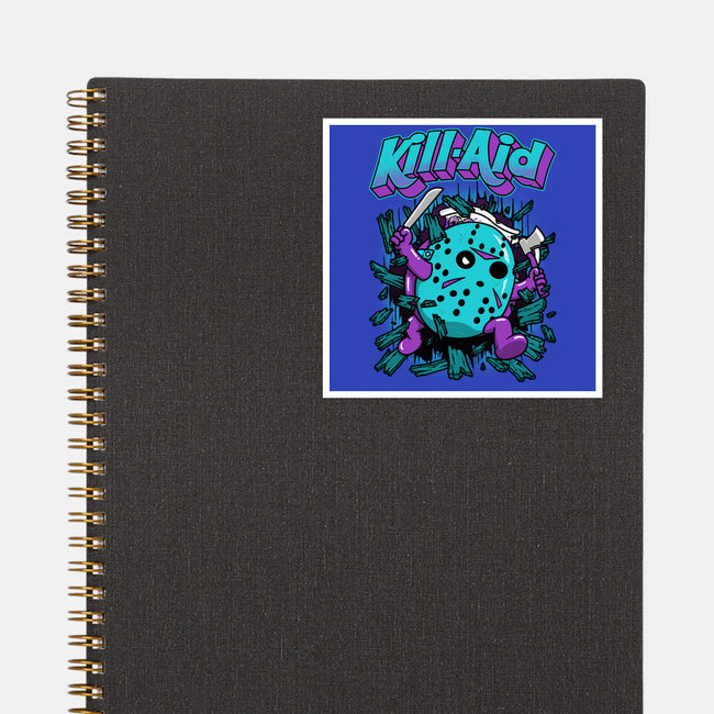 Kill-Aid Purple-None-Glossy-Sticker-pigboom