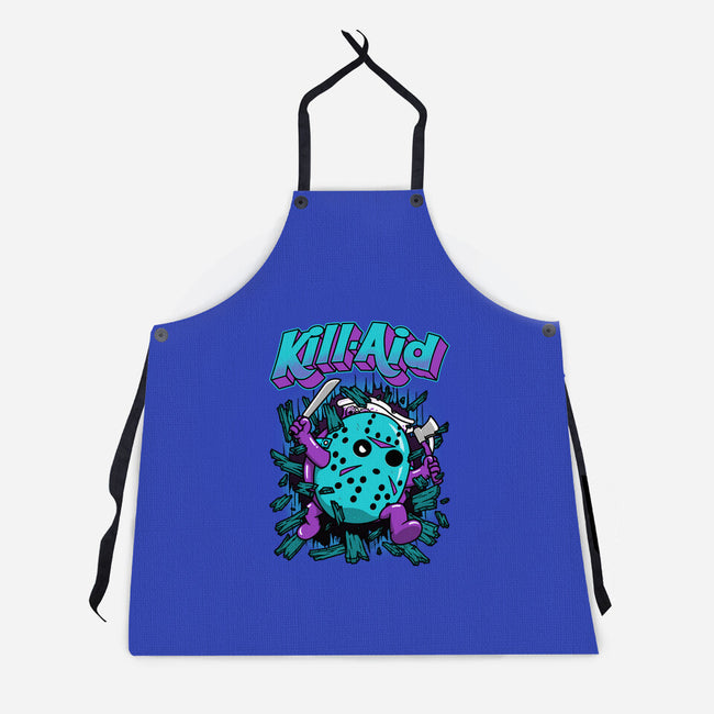 Kill-Aid Purple-Unisex-Kitchen-Apron-pigboom