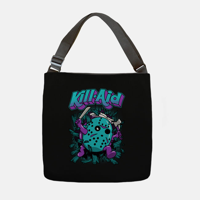 Kill-Aid Purple-None-Adjustable Tote-Bag-pigboom