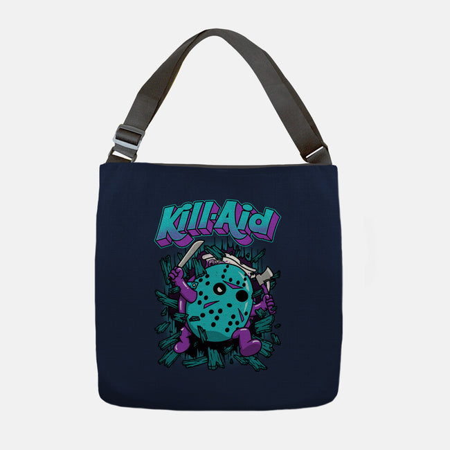 Kill-Aid Purple-None-Adjustable Tote-Bag-pigboom