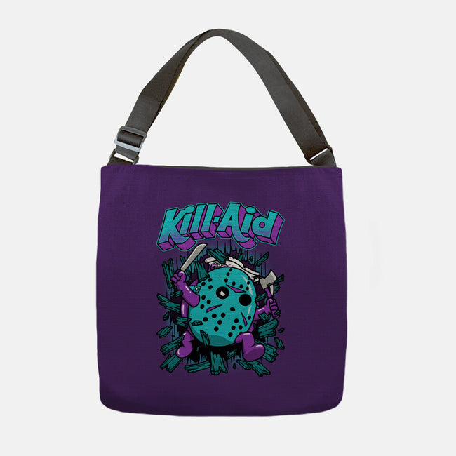 Kill-Aid Purple-None-Adjustable Tote-Bag-pigboom