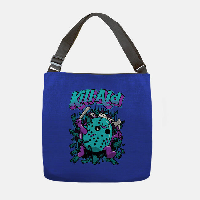 Kill-Aid Purple-None-Adjustable Tote-Bag-pigboom