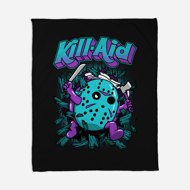 Kill-Aid Purple-None-Fleece-Blanket-pigboom