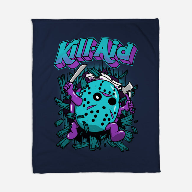 Kill-Aid Purple-None-Fleece-Blanket-pigboom