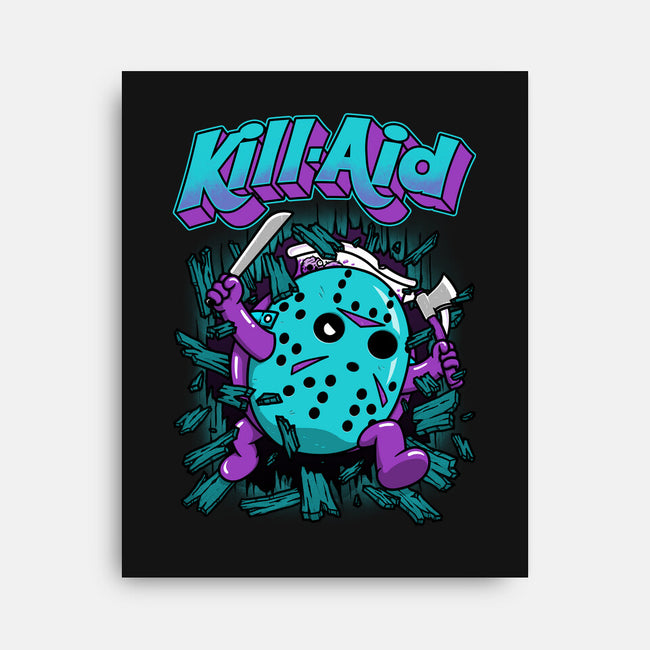 Kill-Aid Purple-None-Stretched-Canvas-pigboom