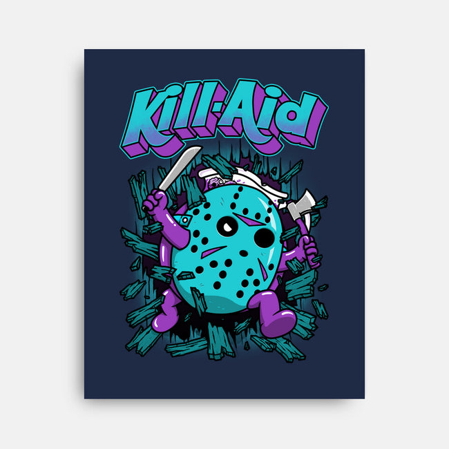 Kill-Aid Purple-None-Stretched-Canvas-pigboom