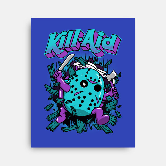 Kill-Aid Purple-None-Stretched-Canvas-pigboom