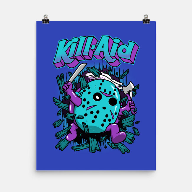 Kill-Aid Purple-None-Matte-Poster-pigboom