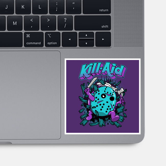 Kill-Aid Purple-None-Glossy-Sticker-pigboom