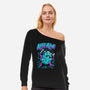 Kill-Aid Purple-Womens-Off Shoulder-Sweatshirt-pigboom