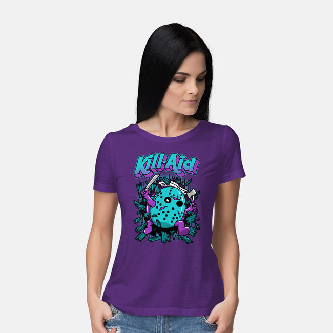 Kill-Aid Purple-Womens-Basic-Tee-pigboom