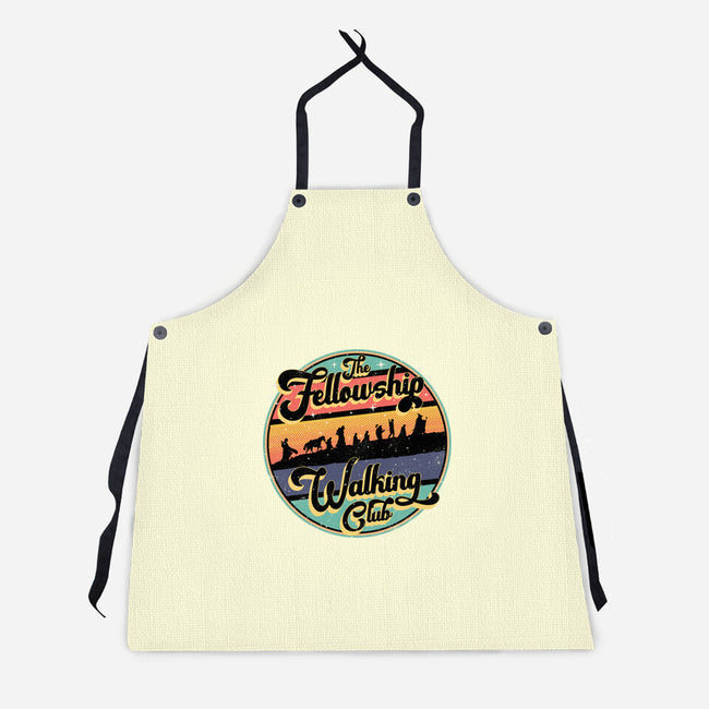 The Fellowship Walking Club-Unisex-Kitchen-Apron-rocketman_art