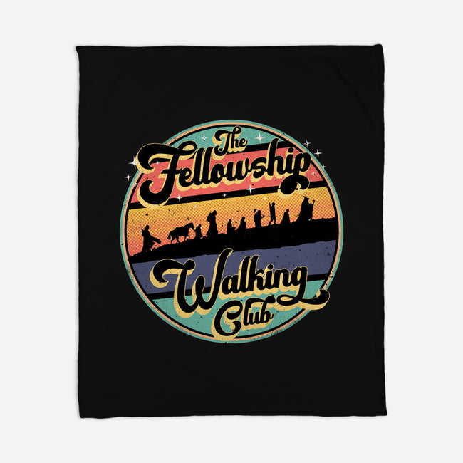 The Fellowship Walking Club-None-Fleece-Blanket-rocketman_art