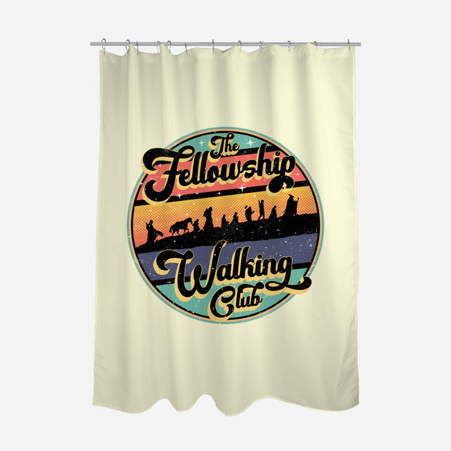 The Fellowship Walking Club-None-Polyester-Shower Curtain-rocketman_art