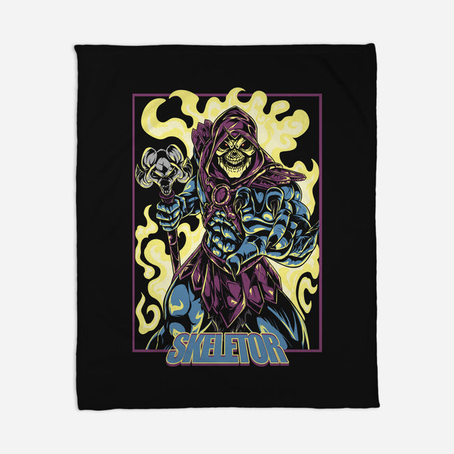 Skeletor Master-None-Fleece-Blanket-Nihon Bunka