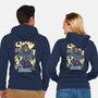 Skeletor Master-Unisex-Zip-Up-Sweatshirt-Nihon Bunka