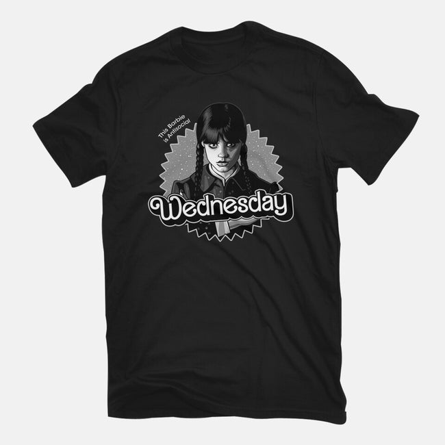 Antisocial Doll-Womens-Fitted-Tee-daobiwan