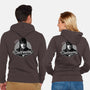 Antisocial Doll-Unisex-Zip-Up-Sweatshirt-daobiwan