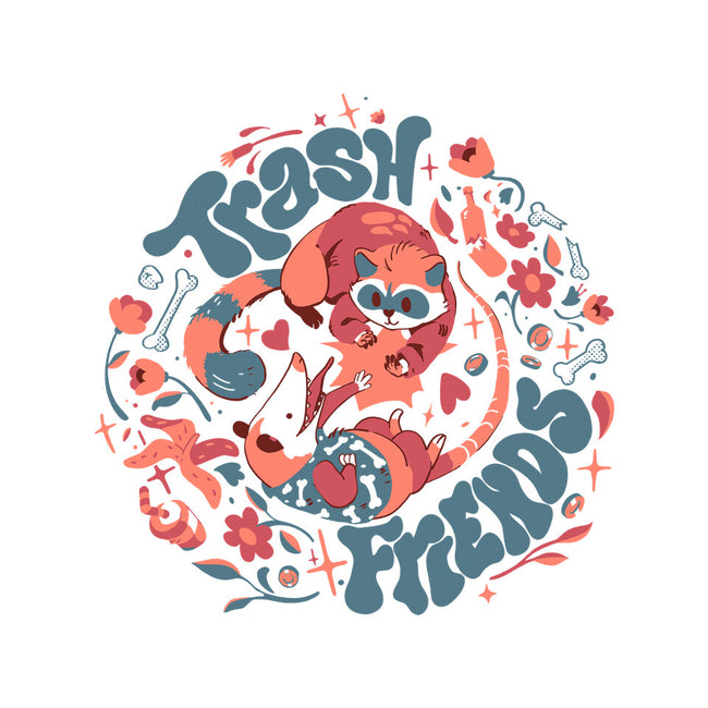 Trash Friends-Unisex-Baseball-Tee-Estudio Horta