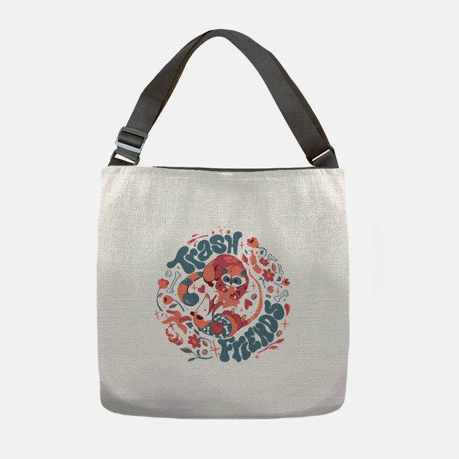 Trash Friends-None-Adjustable Tote-Bag-Estudio Horta