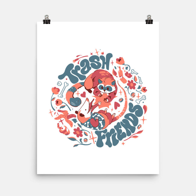 Trash Friends-None-Matte-Poster-Estudio Horta