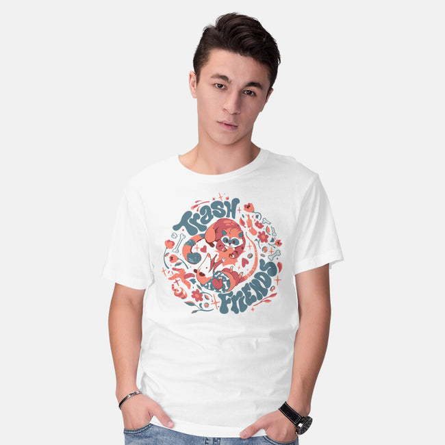 Trash Friends-Mens-Basic-Tee-Estudio Horta