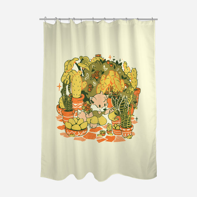 Plants And Chill-None-Polyester-Shower Curtain-Estudio Horta