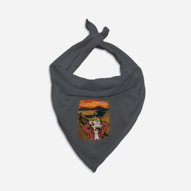 Wrong Time-Cat-Bandana-Pet Collar-nickzzarto