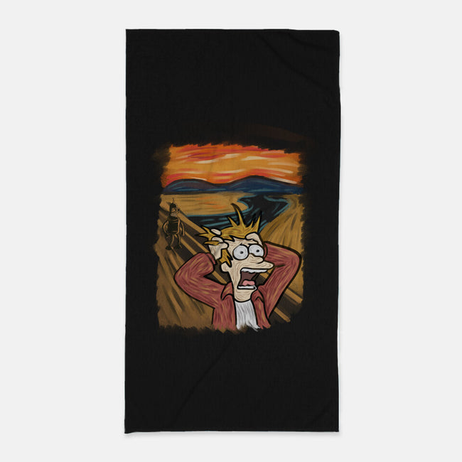 Wrong Time-None-Beach-Towel-nickzzarto