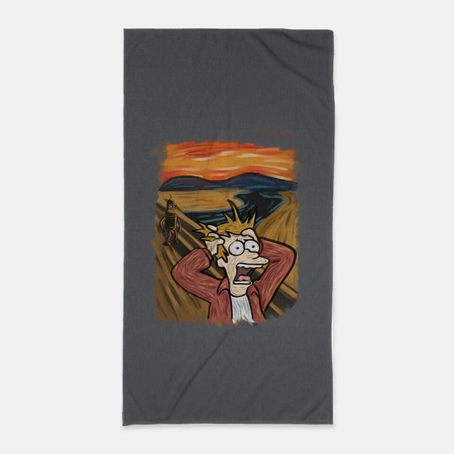 Wrong Time-None-Beach-Towel-nickzzarto