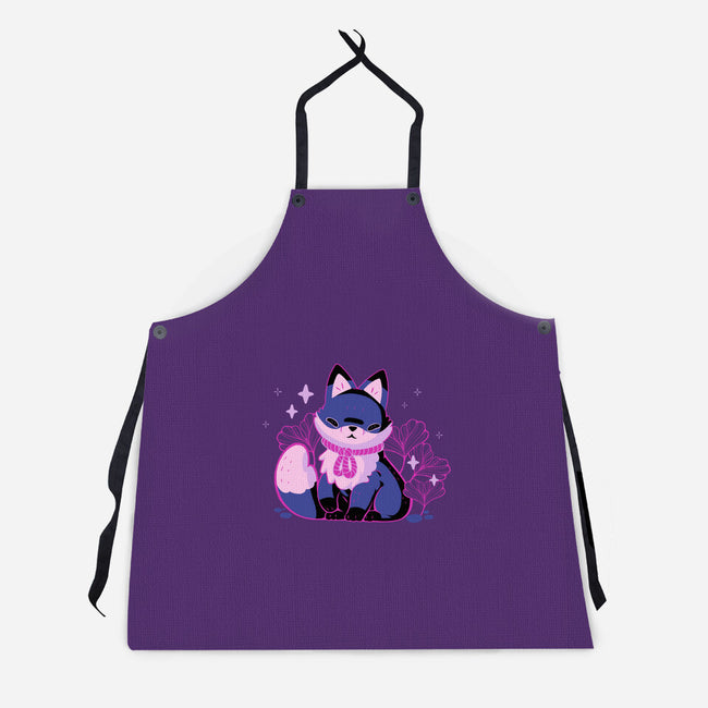 Mystical Fox-Unisex-Kitchen-Apron-xMorfina