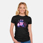 Mystical Fox-Womens-Fitted-Tee-xMorfina