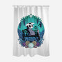 Calm Quirrel-None-Polyester-Shower Curtain-Zaia Bloom