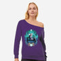 Calm Quirrel-Womens-Off Shoulder-Sweatshirt-Zaia Bloom