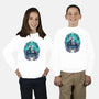 Calm Quirrel-Youth-Crew Neck-Sweatshirt-Zaia Bloom