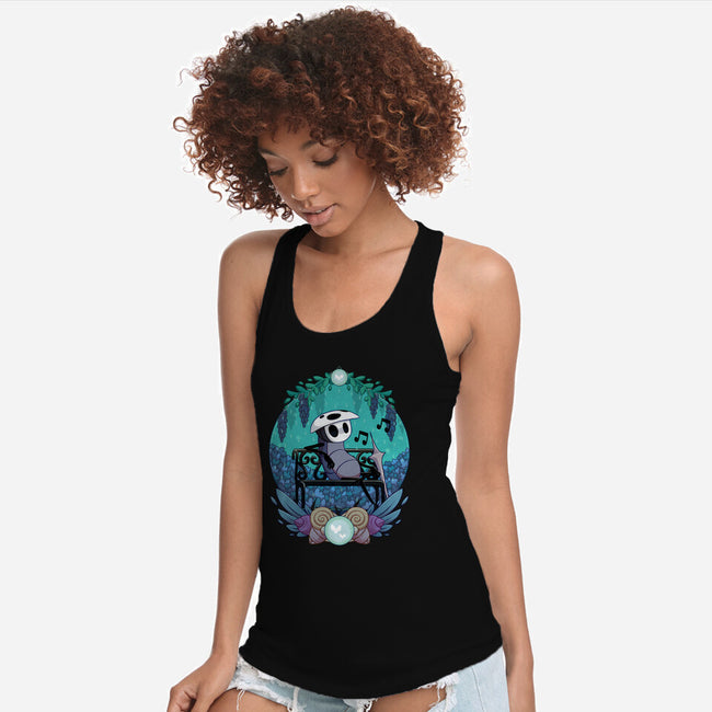 Calm Quirrel-Womens-Racerback-Tank-Zaia Bloom