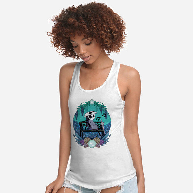 Calm Quirrel-Womens-Racerback-Tank-Zaia Bloom